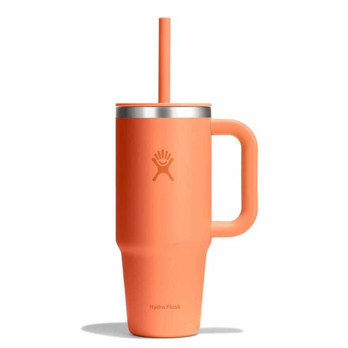 24 oz Travel Tumbler Nectar Orange