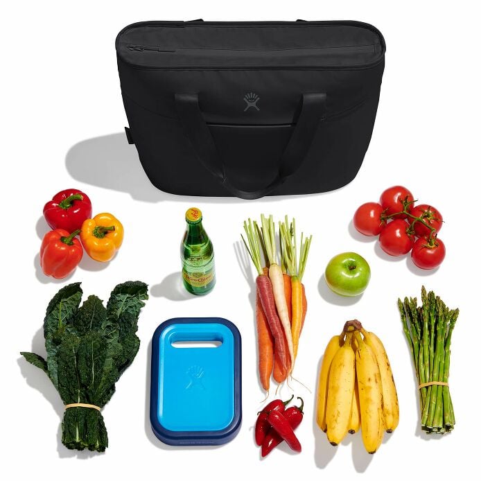 20 L Insulated Tote Black