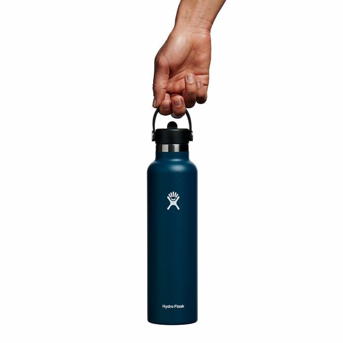 24 oz Standard Mouth with Flex Straw Cap Indigo
