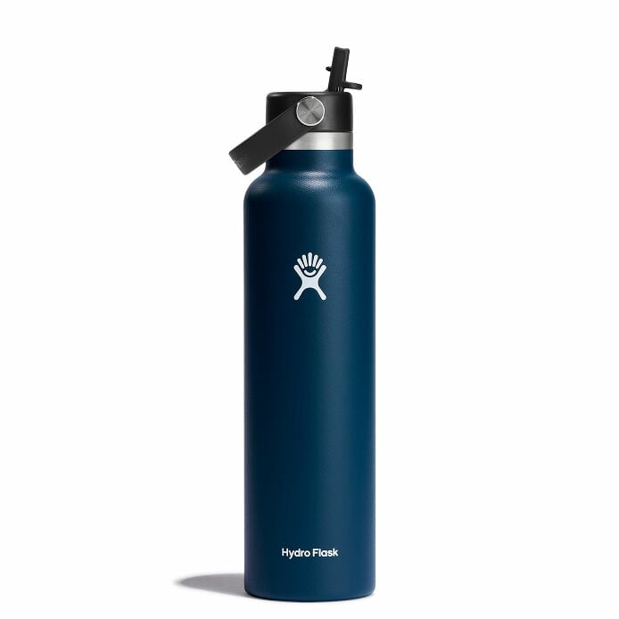 24 oz Standard Mouth with Flex Straw Cap Indigo