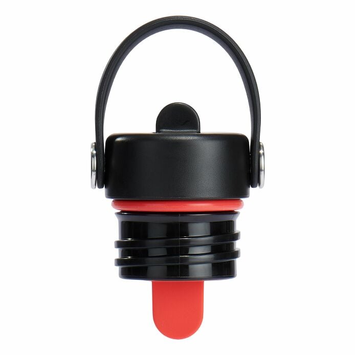 Standard Mouth Flex Straw Cap Black