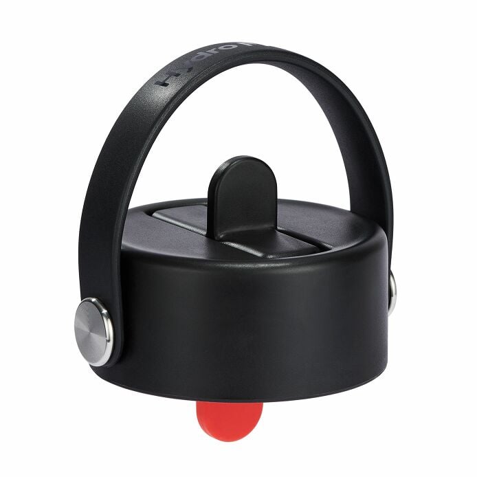 Wide Mouth Flex Straw Cap Black