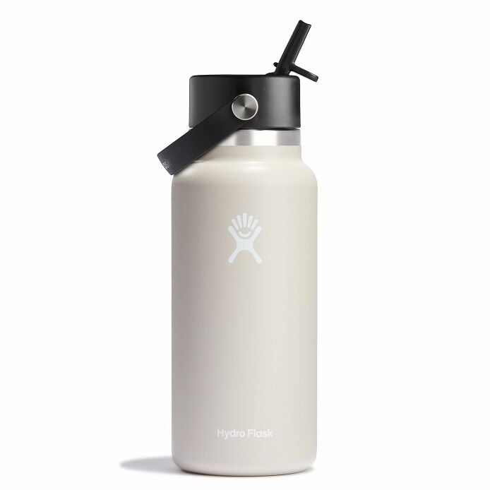 32 oz Wide Mouth with Flex Straw Cap Oat