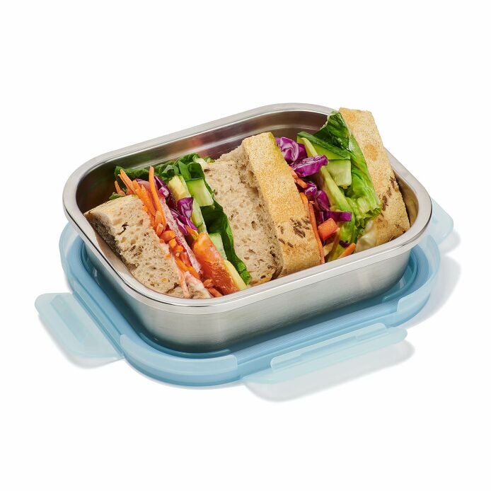 3.5 c Stainless Steel Food Container Rain