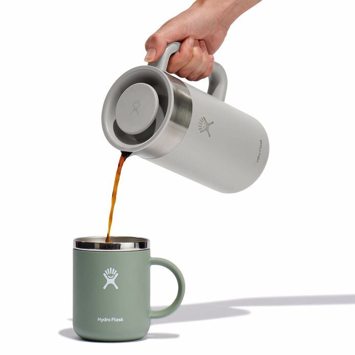 32 oz Insulated French Press Tonal Birch