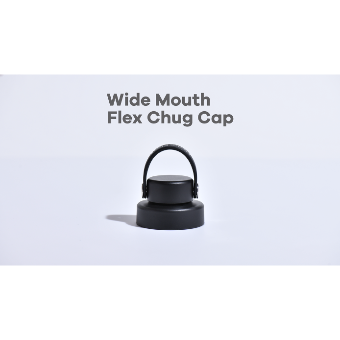 Wide Mouth Flex Chug Cap Black