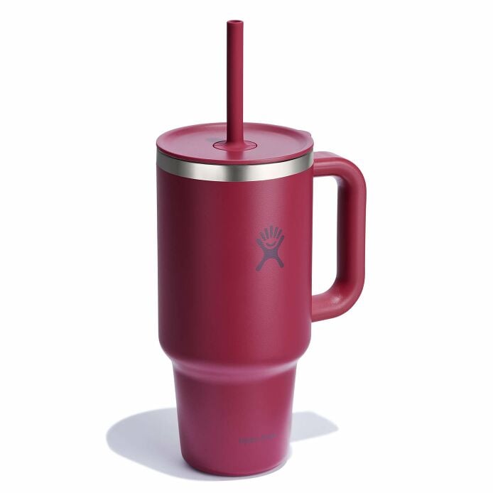 32 oz Travel Tumbler Brick Red