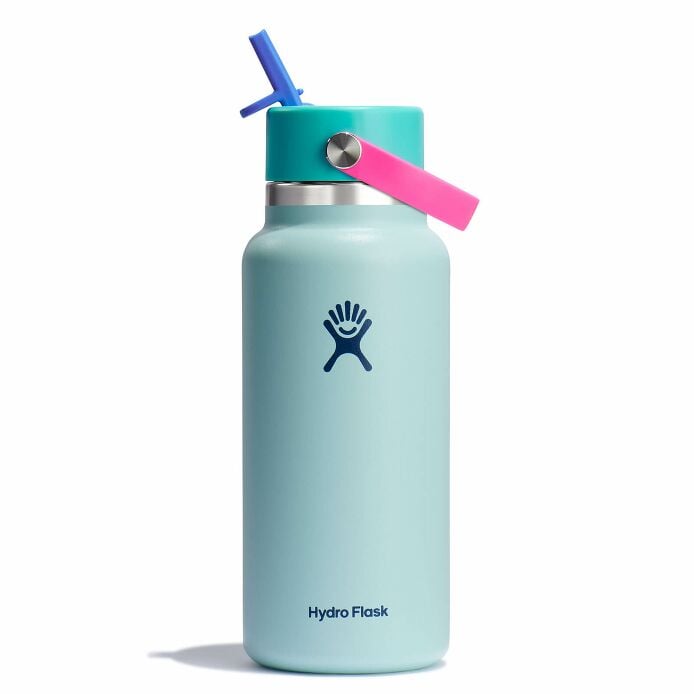 32 oz Wide Mouth with Flex Straw Cap Polar Plunge