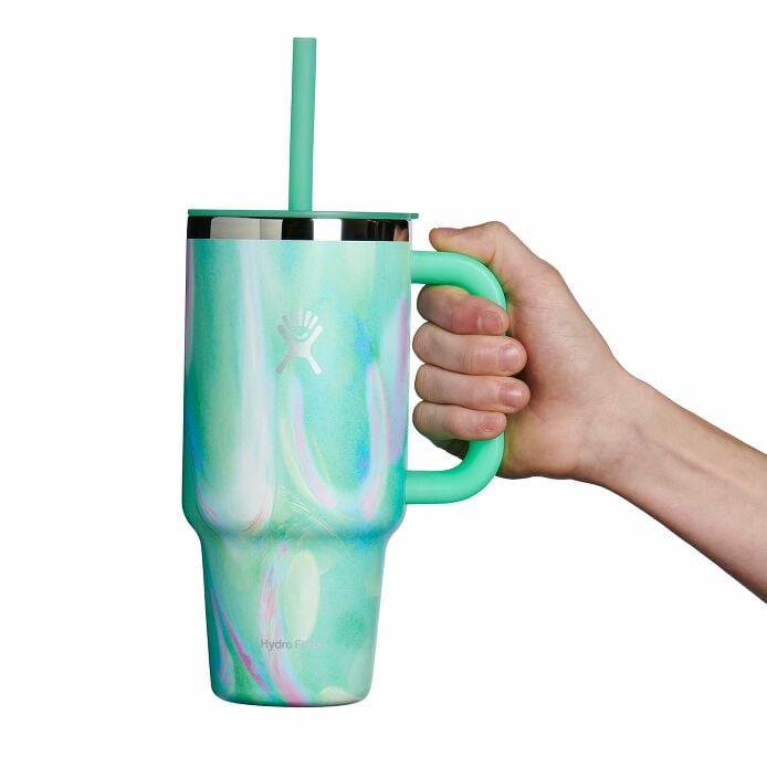 32 oz Travel Tumbler Jelly Green