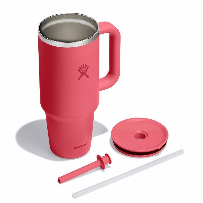 40 oz Travel Tumbler Watermelon