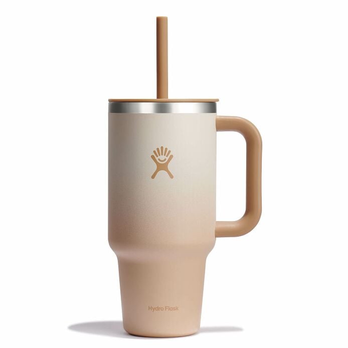 32 oz Travel Tumbler Honey Ombre