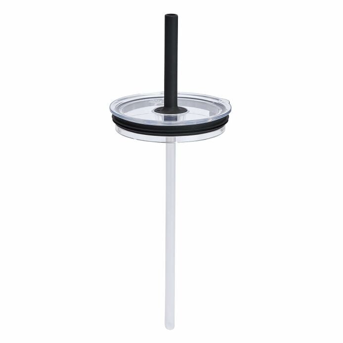 Large Press-In Straw Lid Clear