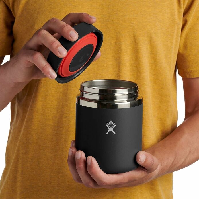 28 oz Insulated Food Jar Black