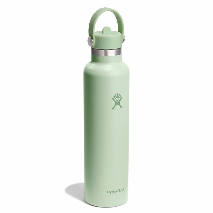 24 oz Standard Mouth with Flex Straw Cap Aloe
