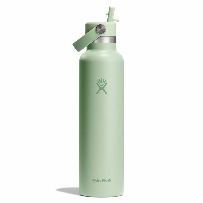 24 oz Standard Mouth with Flex Straw Cap Aloe