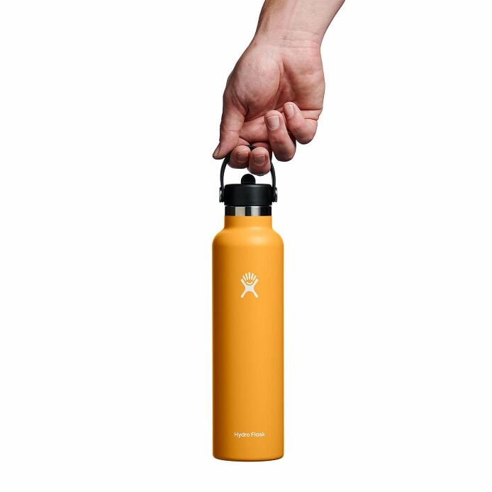 24 oz Standard Mouth with Flex Straw Cap Fossil