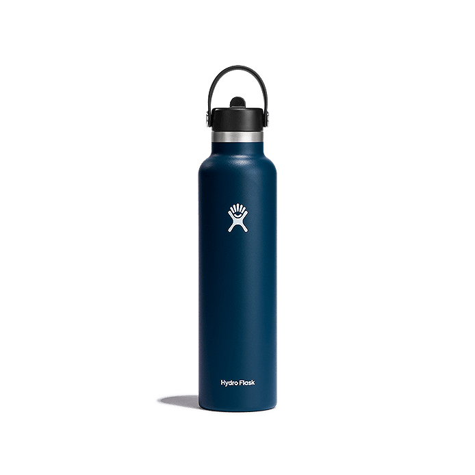 24 oz Standard Mouth with Flex Straw Cap Indigo
