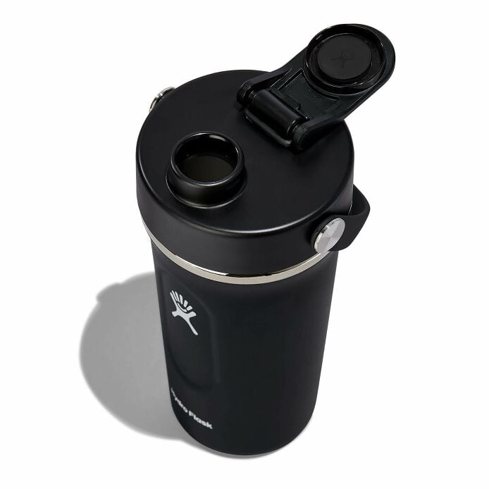 24 oz Insulated Shaker Bottle Black