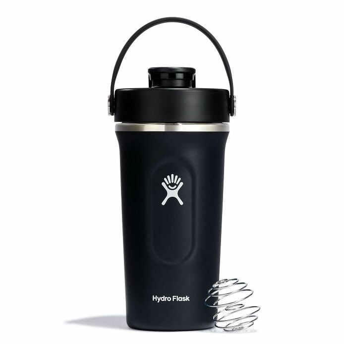 24 oz Insulated Shaker Bottle Black
