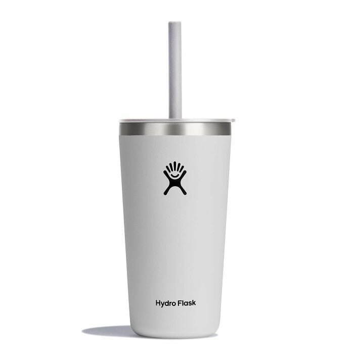 20 oz All Around™ Tumbler with Straw Lid White