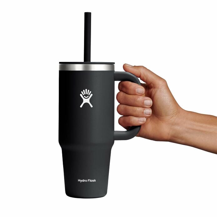 24 oz Travel Tumbler Black