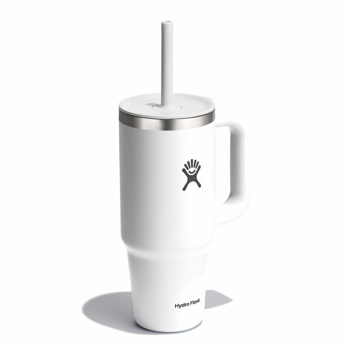 24 oz Travel Tumbler White