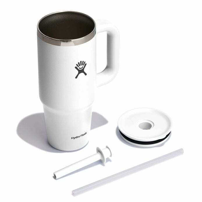 24 oz Travel Tumbler White