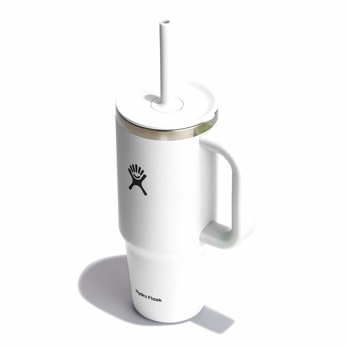 24 oz Travel Tumbler White