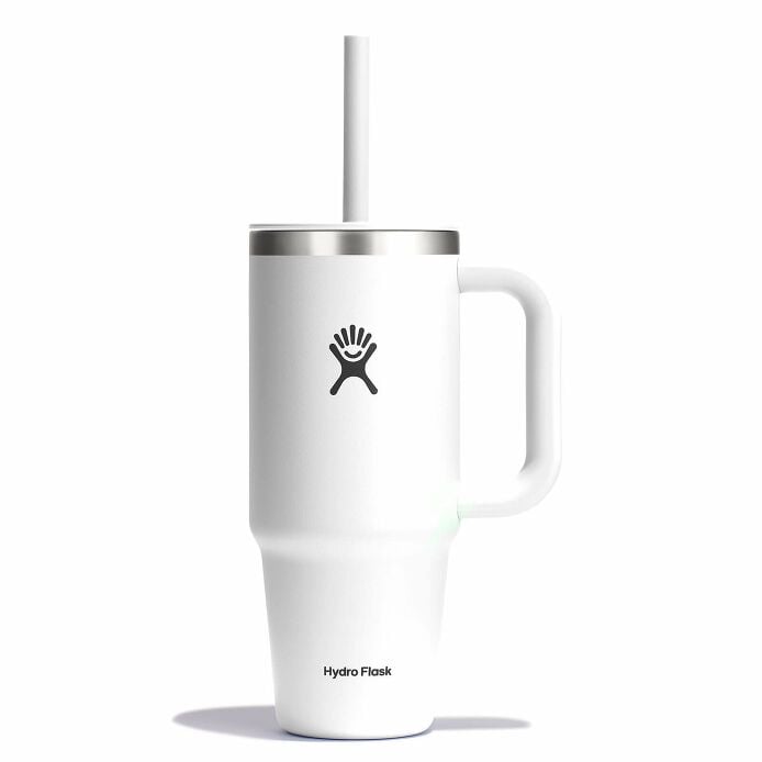 24 oz Travel Tumbler White