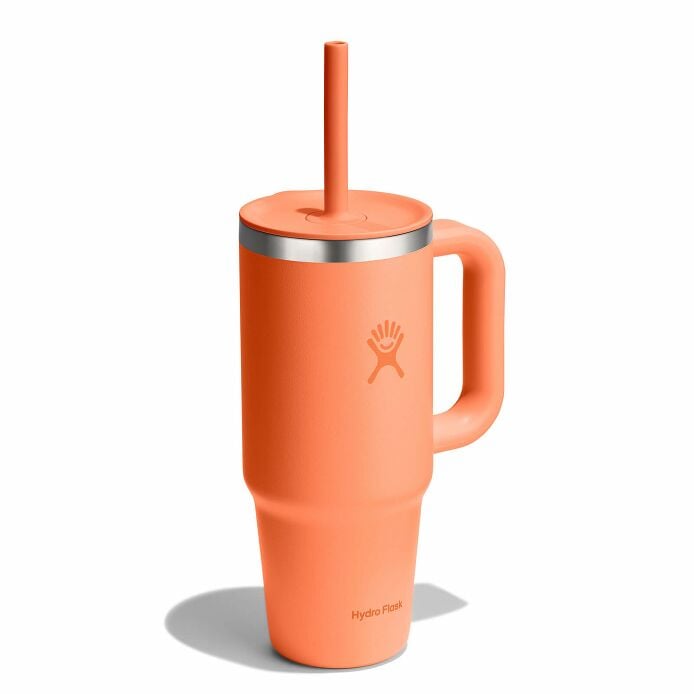 24 oz Travel Tumbler Nectar Orange