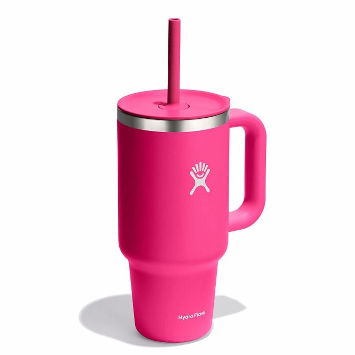 32 oz Travel Tumbler Zinnia