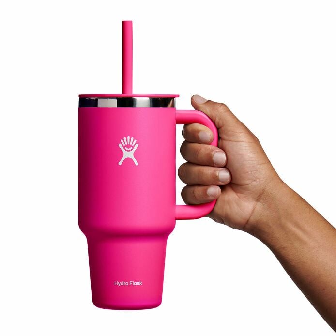 32 oz Travel Tumbler Zinnia