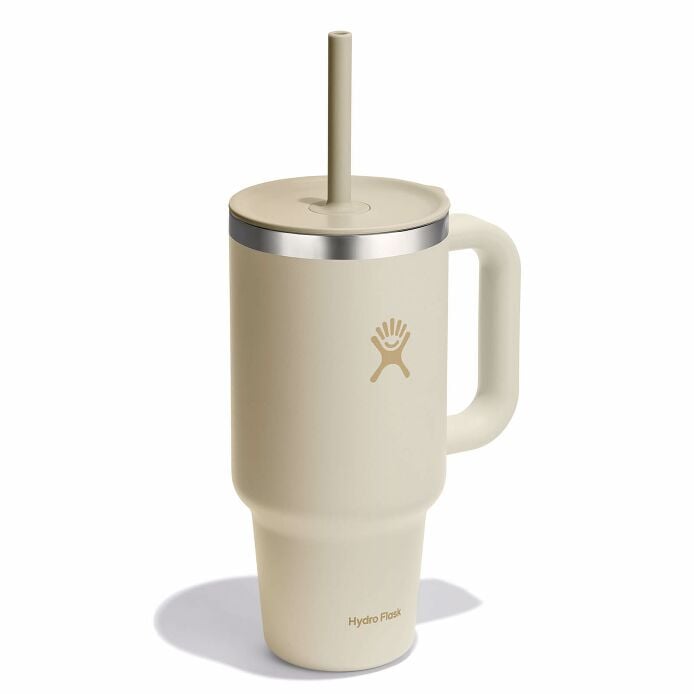 32 oz Travel Tumbler Coconut
