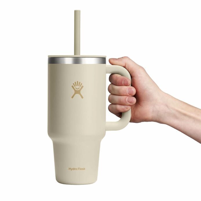 32 oz Travel Tumbler Coconut