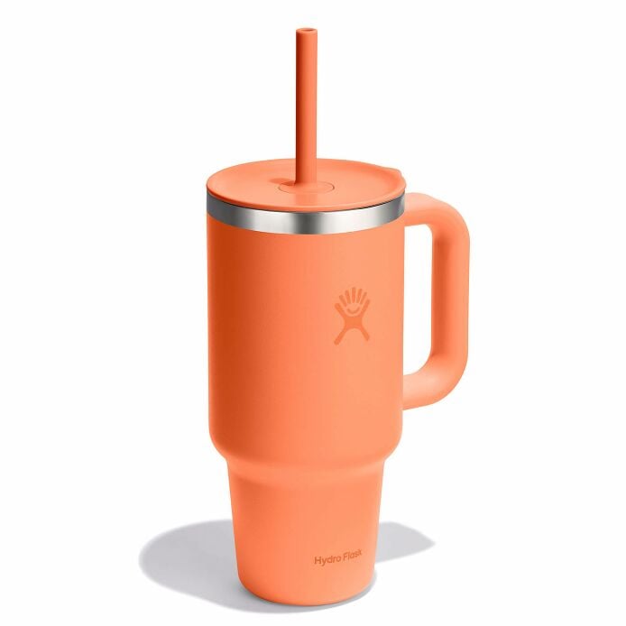32 oz Travel Tumbler Nectar Orange