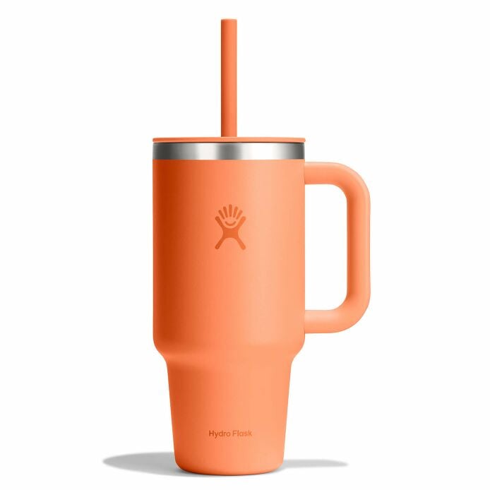 32 oz Travel Tumbler Nectar Orange