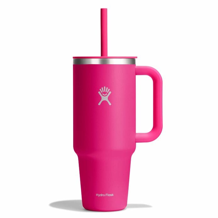 40 oz Travel Tumbler Zinnia