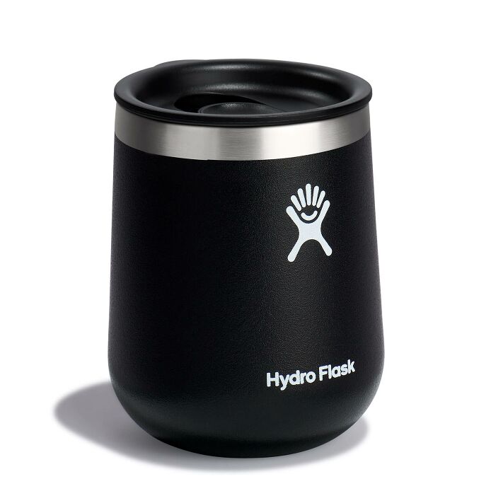 10 oz Wine Tumbler Black