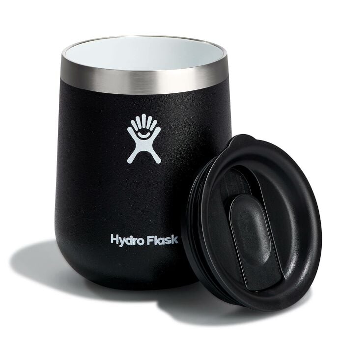 10 oz Wine Tumbler Black
