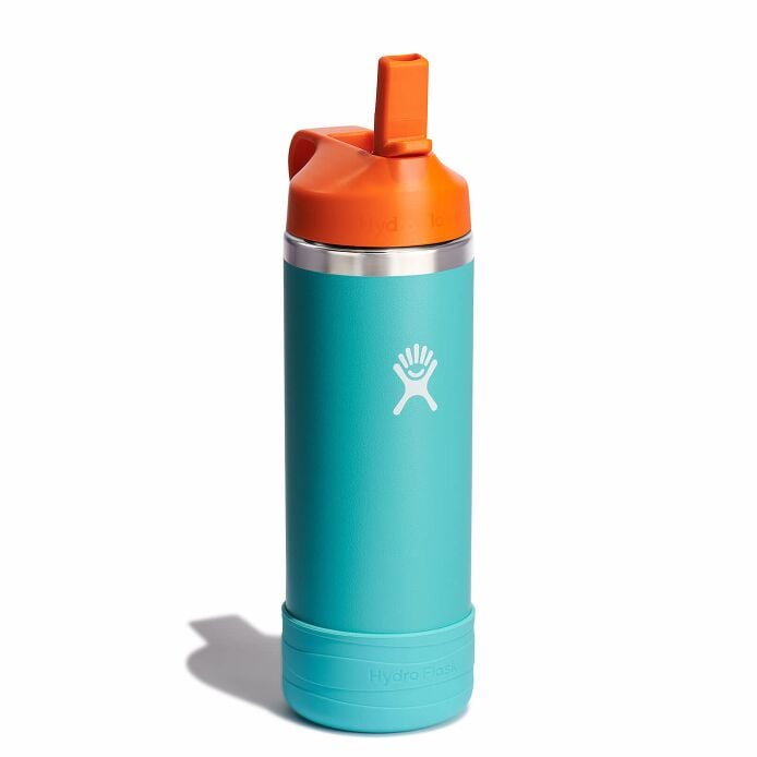 18 oz Kids Wide Mouth Bottle Seaspray
