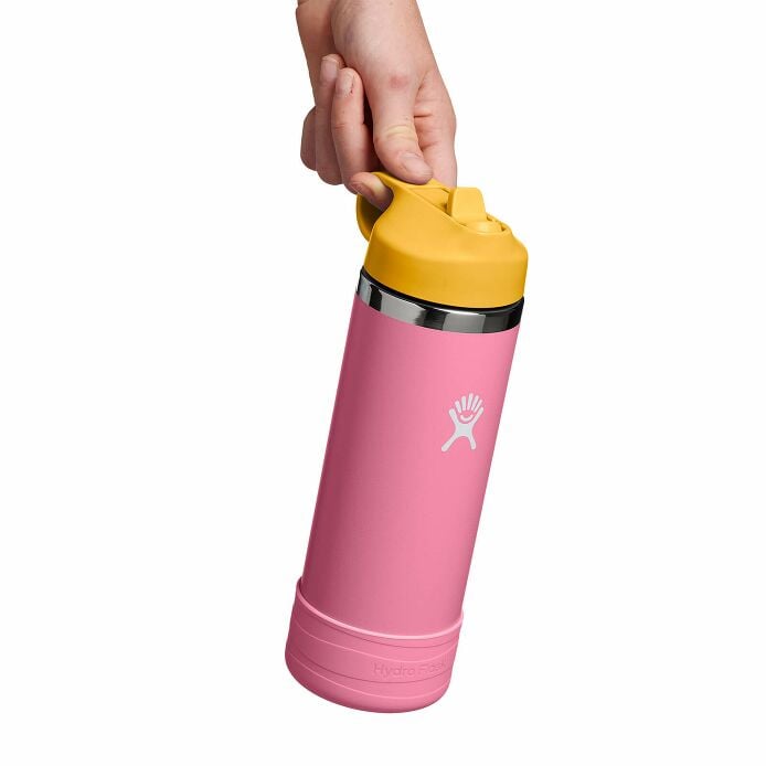 18 oz Kids Wide Mouth Bottle Dahlia