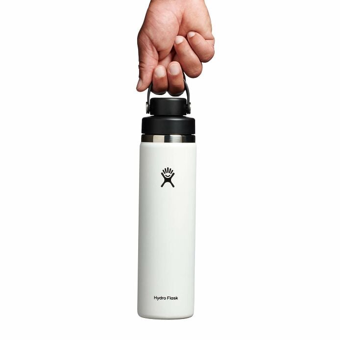 24 oz Wide Mouth with Flex Chug Cap White