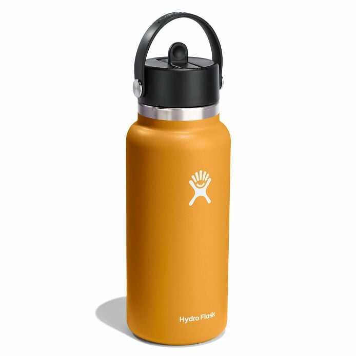 32 oz Wide Mouth with Flex Straw Cap Fossil