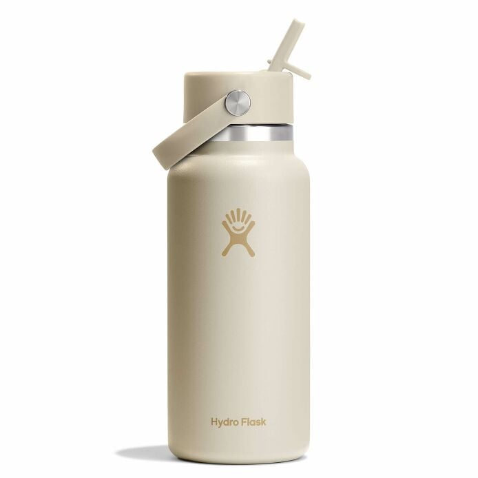 32 oz Wide Mouth with Flex Straw Cap Coconut