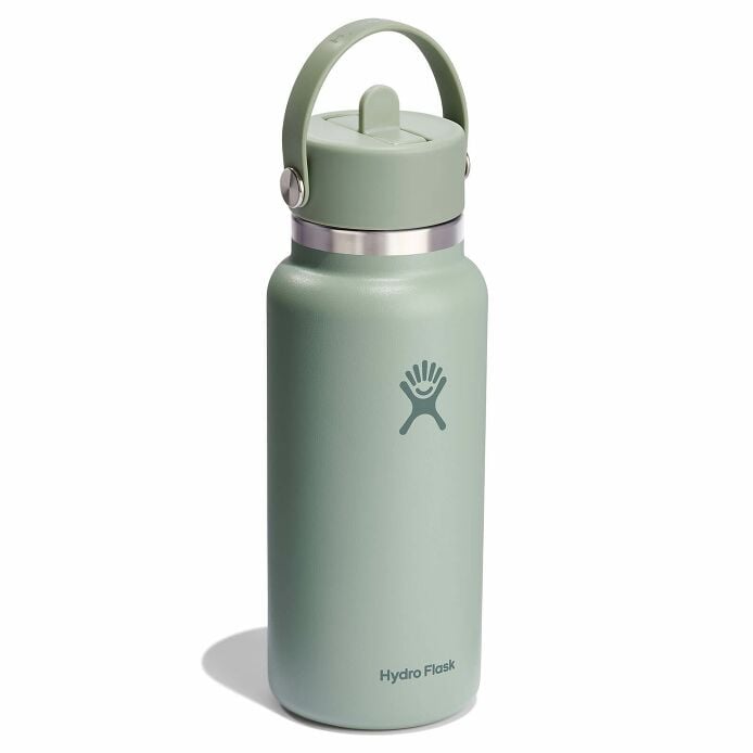32 oz Wide Mouth with Flex Straw Cap Tonal Agave