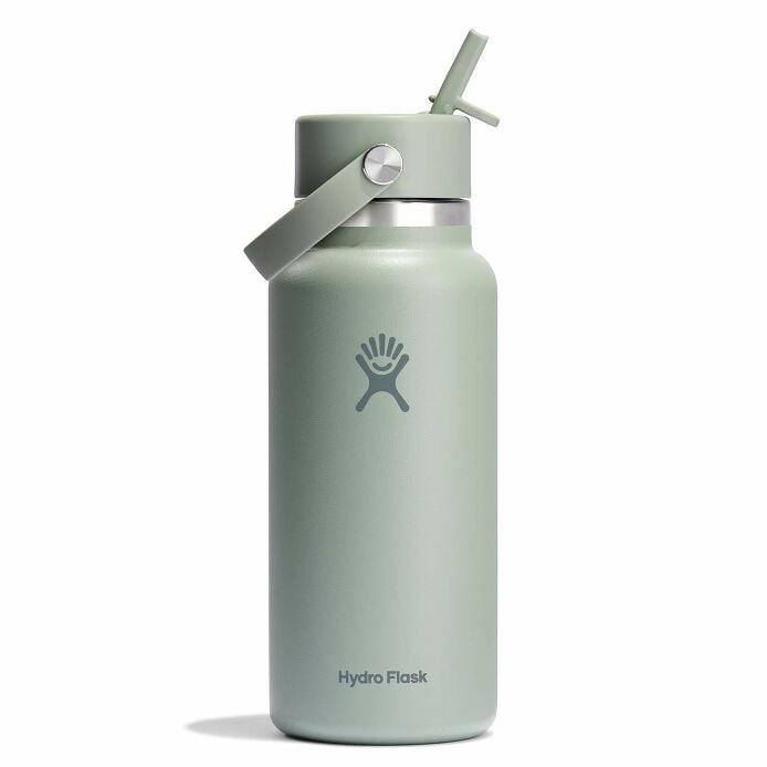 32 oz Wide Mouth with Flex Straw Cap Tonal Agave