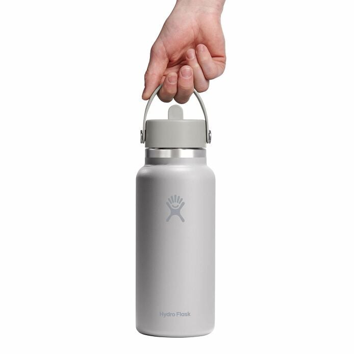 32 oz Wide Mouth with Flex Straw Cap Tonal Birch