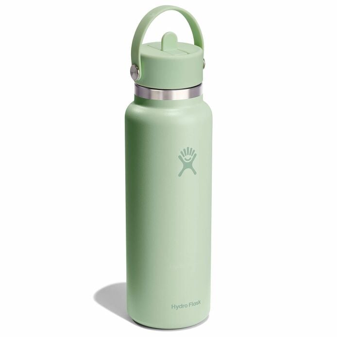 40 oz Wide Mouth with Flex Straw Cap Aloe