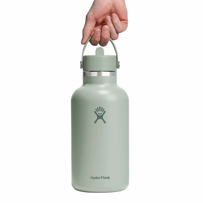 64 oz Wide Mouth with Flex Straw Cap Tonal Agave