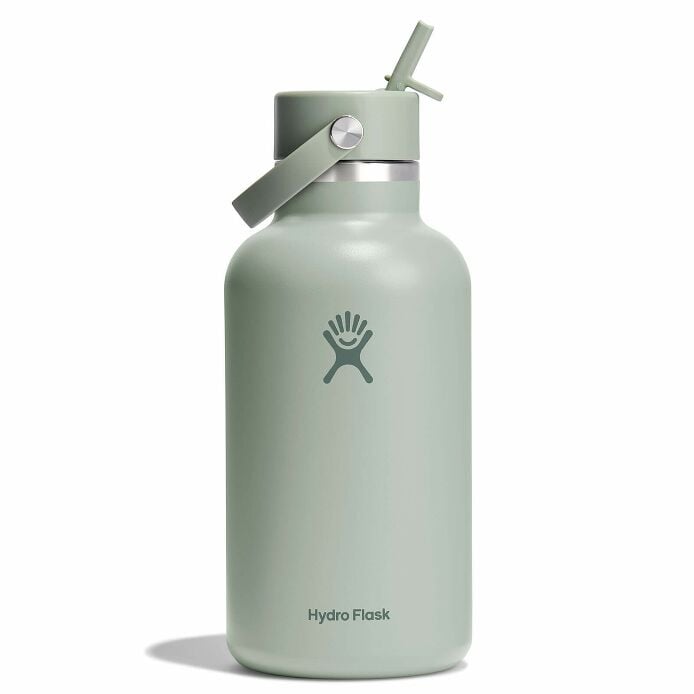 64 oz Wide Mouth with Flex Straw Cap Tonal Agave